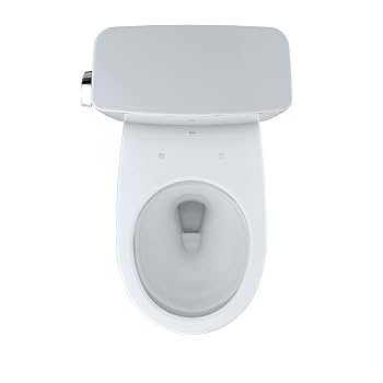 Amazon.com: TOTO Drake 兩件式圓形1.28 GPF 通用高度龍捲風沖洗